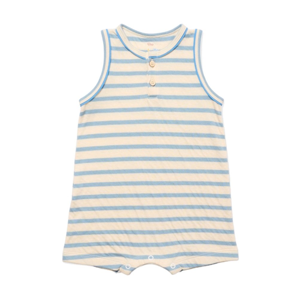 100% Cotton Baby Romper for Girls Casual Summer Style with Button Closure Customizable ODM Clothes Short Sleeves