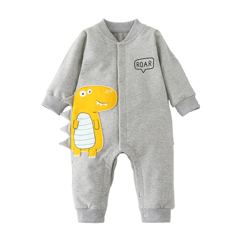 Animal jumpsuit rompers clubwear with dinosaur design baby winter body for outdoor one piece jumpsuit