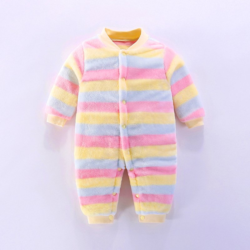 Baby Clothes WINTER Styles Boys And Girls Baby Rompers 0-1-2 Years Old Baby Jumpsuits Newborn Home Crawling Clothes