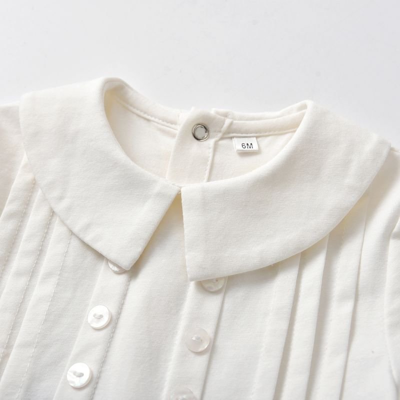 OEM Summer Spanish 100% Cotton Clothing Baby Boy Boutique Jumpsuit Newborn Short Sleeve Boys Bubble Romper New Born Baby Clothes