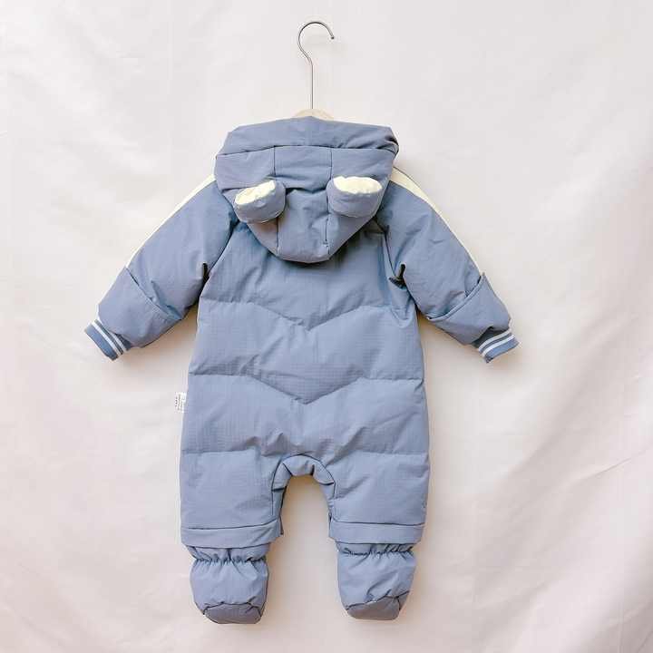 New Designs Cute Winter Newborn Down Coat Clothes suit One-piece Down Jacket Baby Crawling Clothes Rompers Jumpsuit