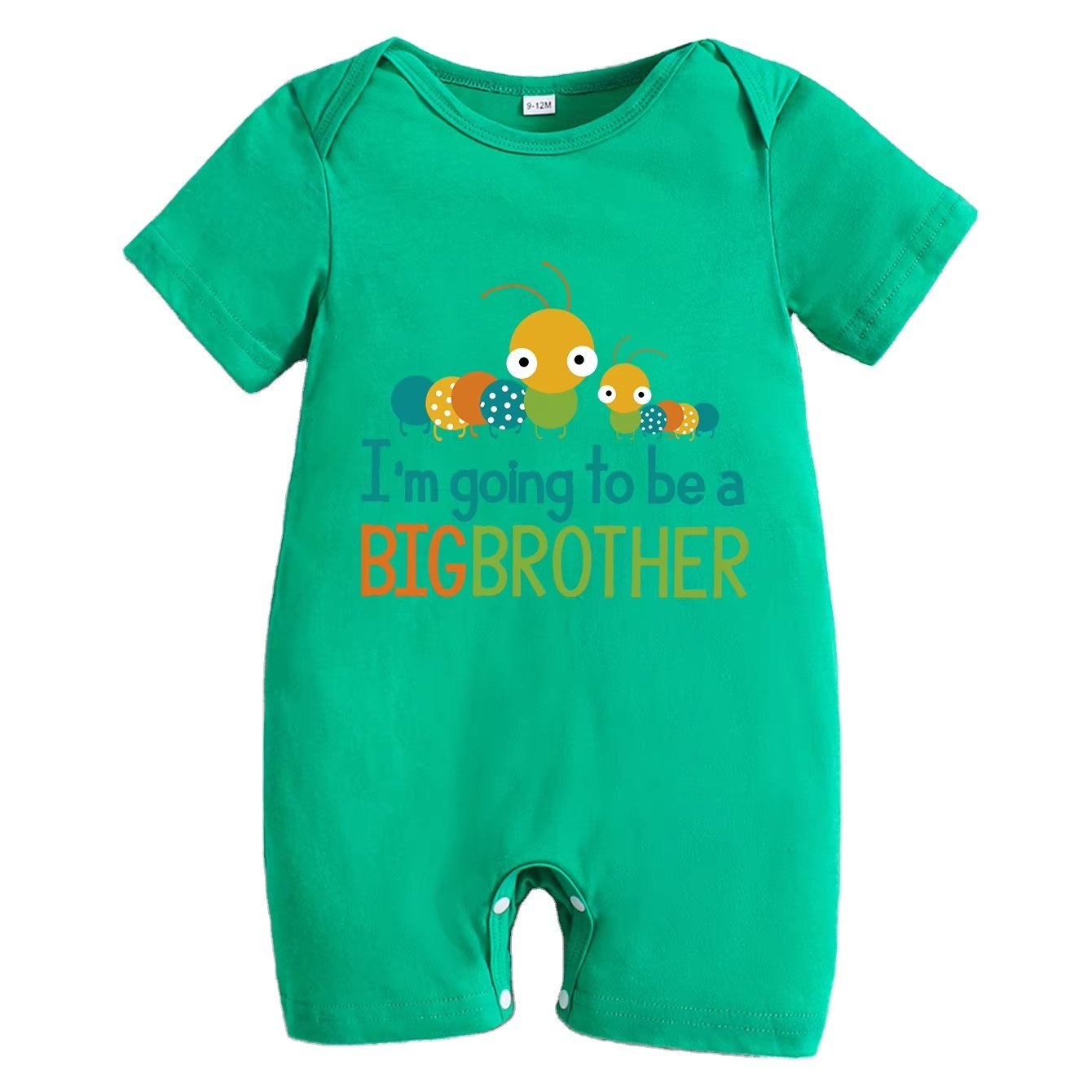 Babies Short Sleeve Rompers 100% Organic Cotton Newborn Baby Romper