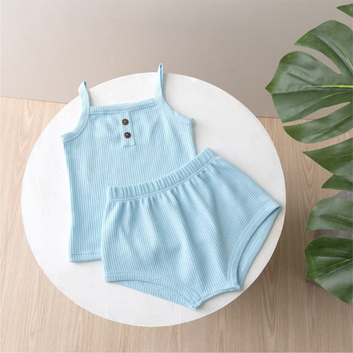 Summer baby cotton rib 100% Cotton Short Sleeve Toddler Romper baby girl dress s baby girl clothing s summer