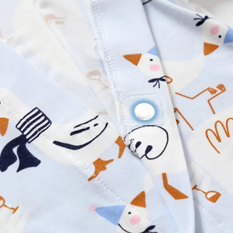 Custom Magnetic Snap Buttons Baby Clothes Blank New Born Baby Sleeper Infant Bodysuit Magnetic Baby Rompers