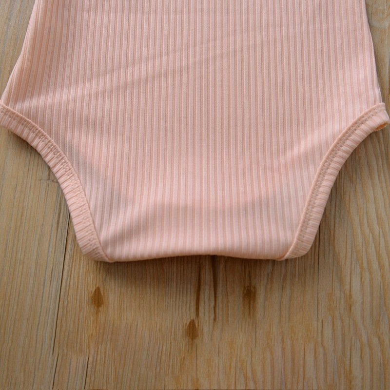 INS New Born Flower Sleeve Kids Jumpsuit Clothes Infant Costume Casual Quantity Cotton Triangle Baby Romper for Baby Girl