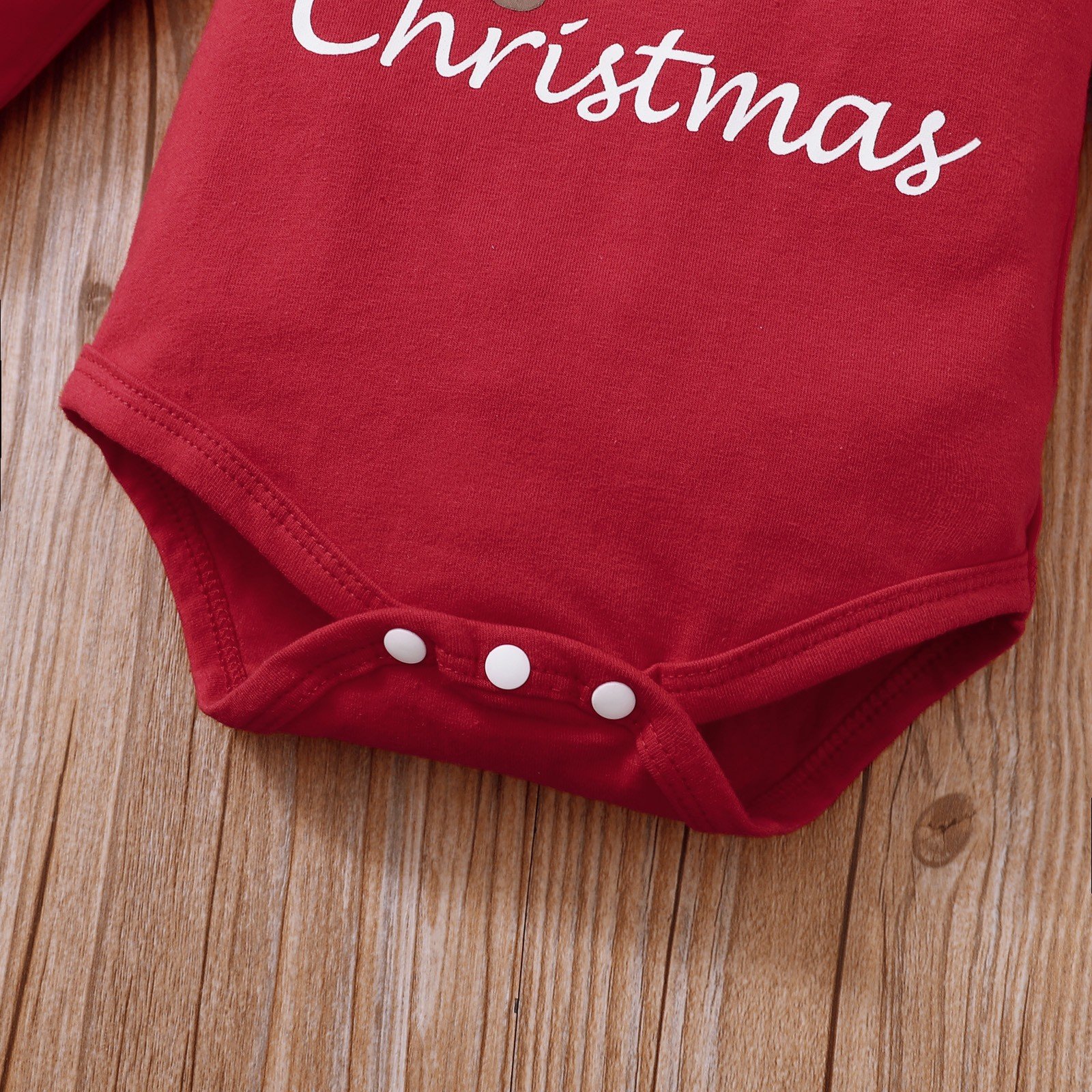 Newborn Bodysuit Clothes Set Baby Romper Jumpsuit Tops Pants Hat Outfits Baby Girls First Christmas Clothing