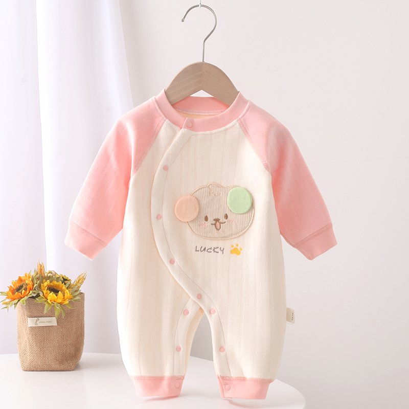 Baby Romper Comfortable Infant Clothing Cozy Warm Fleece Full Cute Velvet Cartoon Plush Unisex Winter New Born Baby Rompers