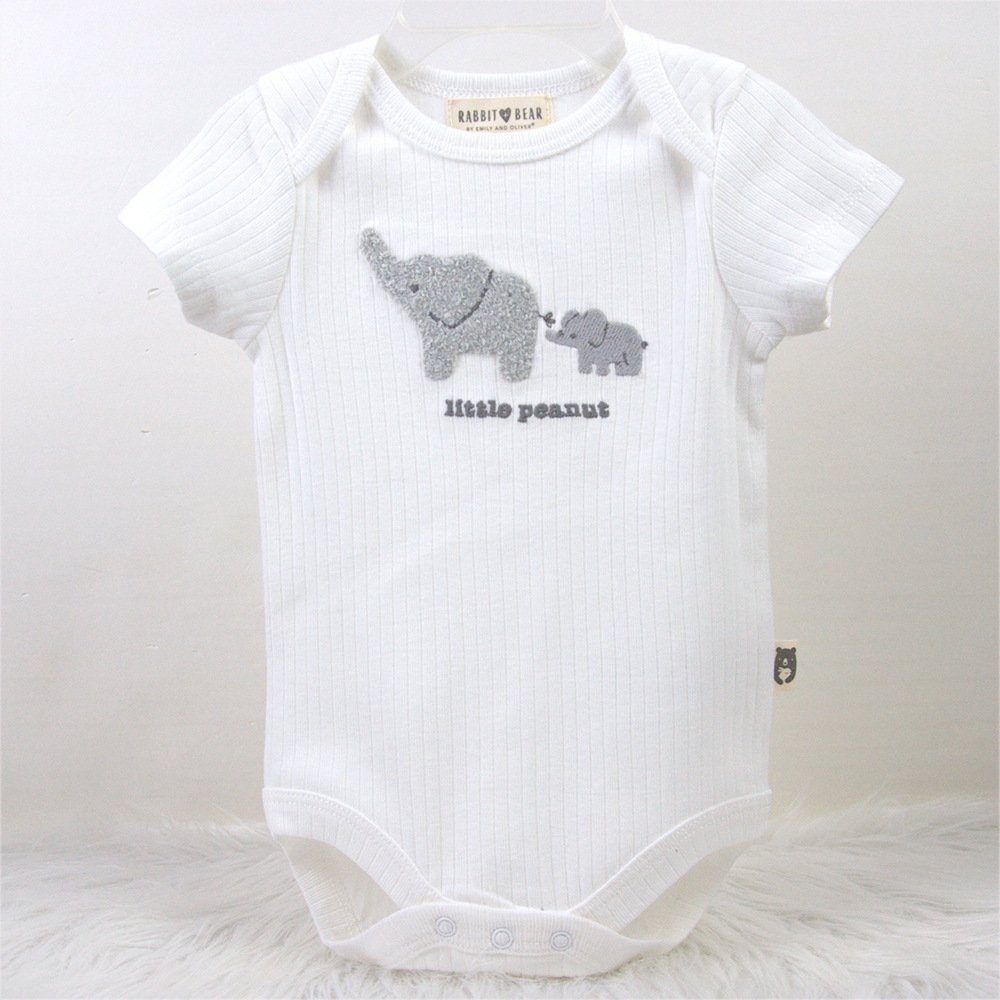 Newborn Baby Rompers Cotton Unisex Newborn Infant Clothes Short Sleeve Baby Bodysuit Summer