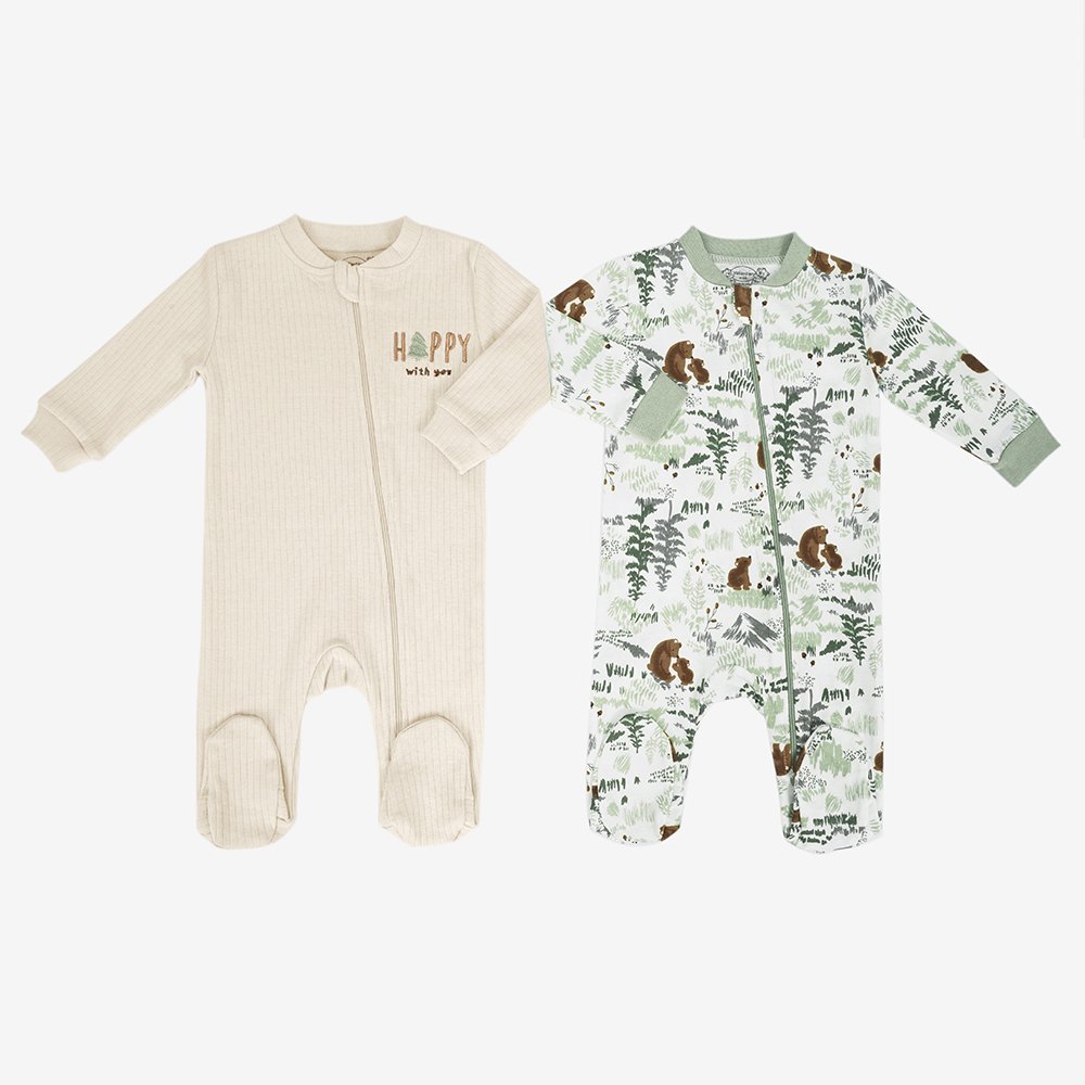 valiantier Cotton polyester Baby Romper and Cap Set 2-Piece Outfit for Newborns