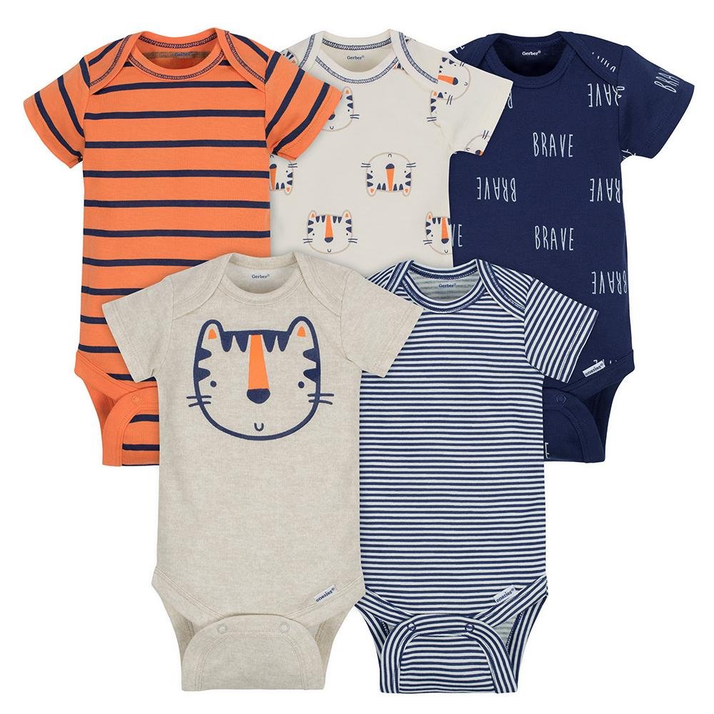 GOTS Certified 100% Organic Cotton Baby Rompers & Onesies