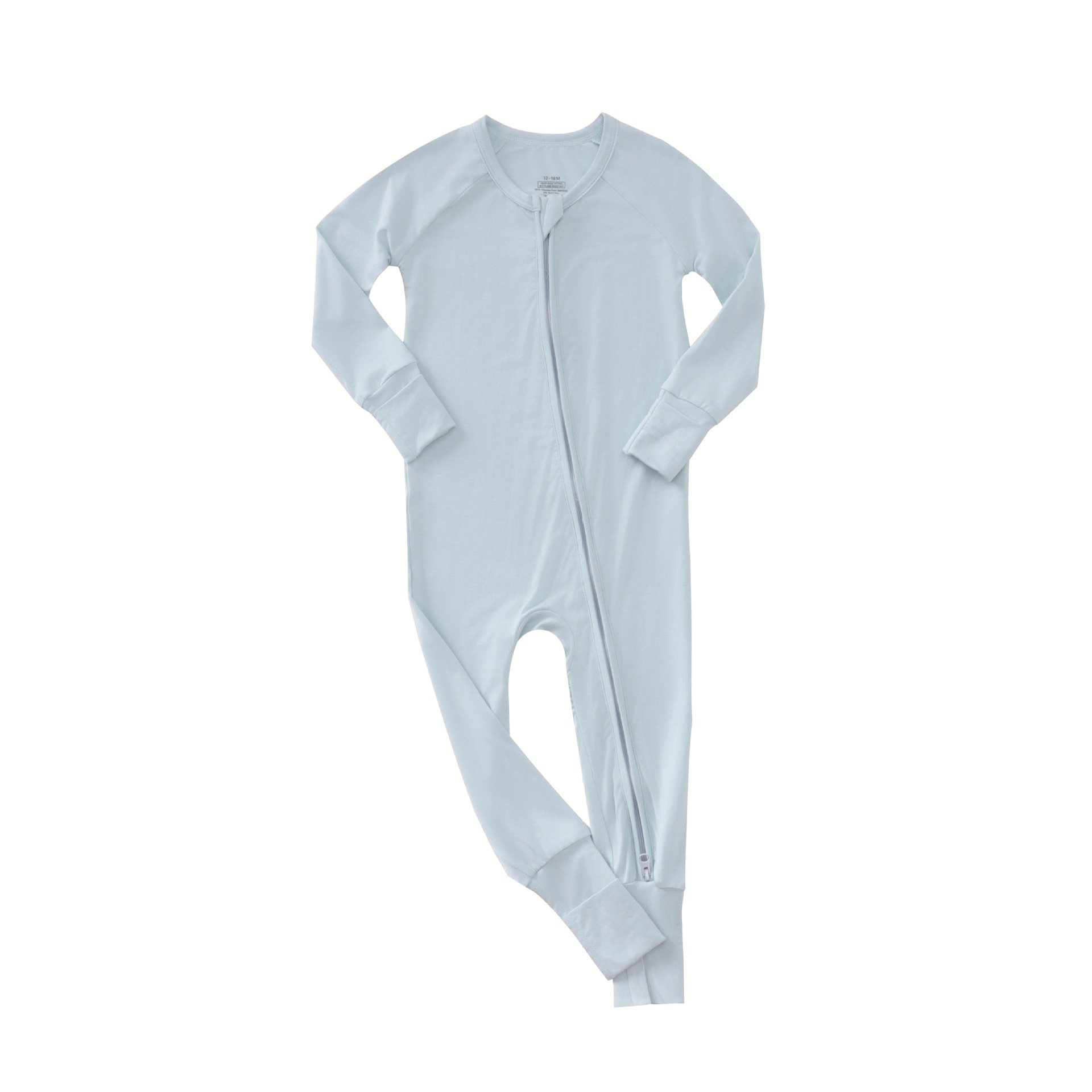 FSC Certified Organic Bamboo Cotton Baby Sleeper Bamboo Baby Clothes Long Sleeve Baby Zipper Rompers