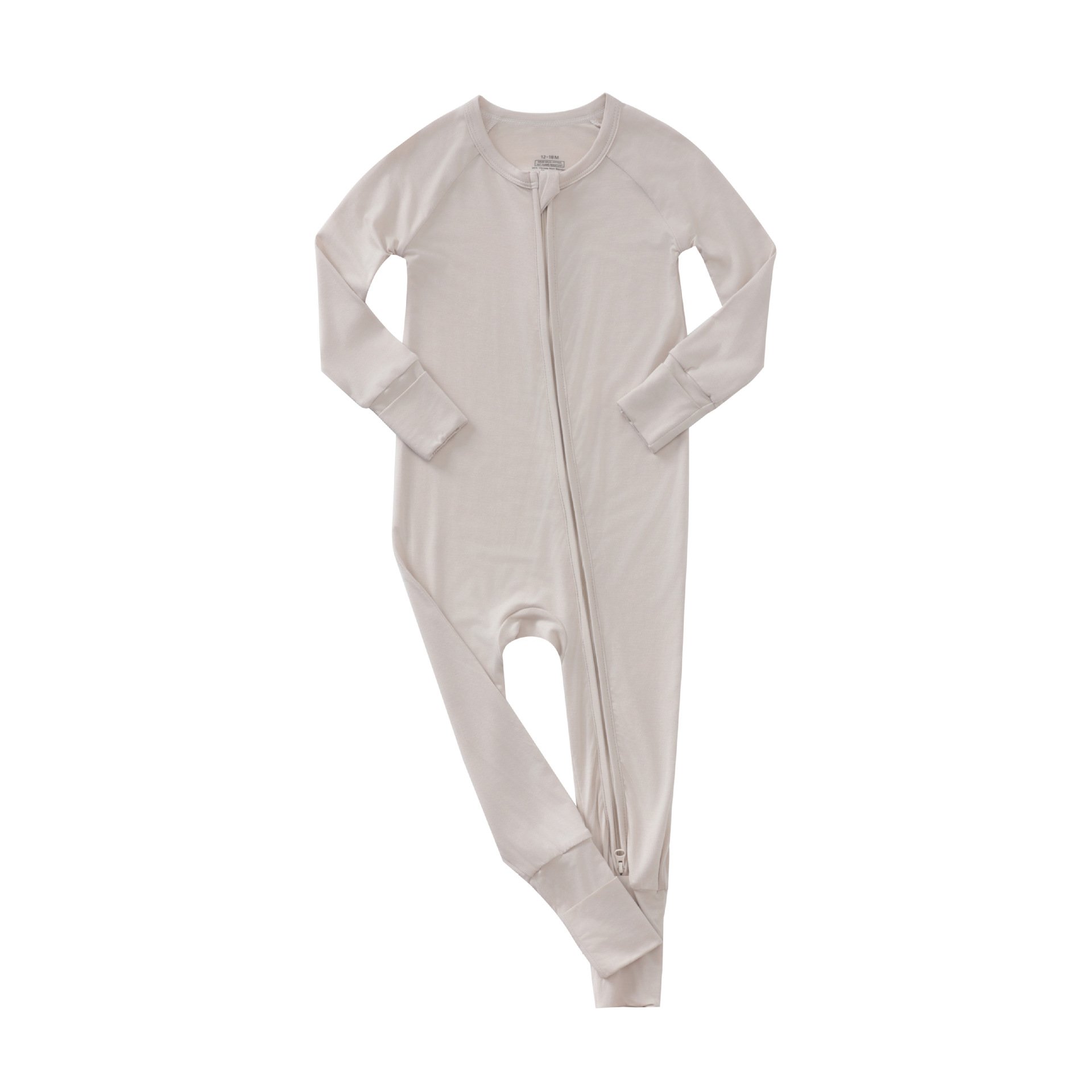 FSC Certified Organic Bamboo Cotton Baby Sleeper Bamboo Baby Clothes Long Sleeve Baby Zipper Rompers