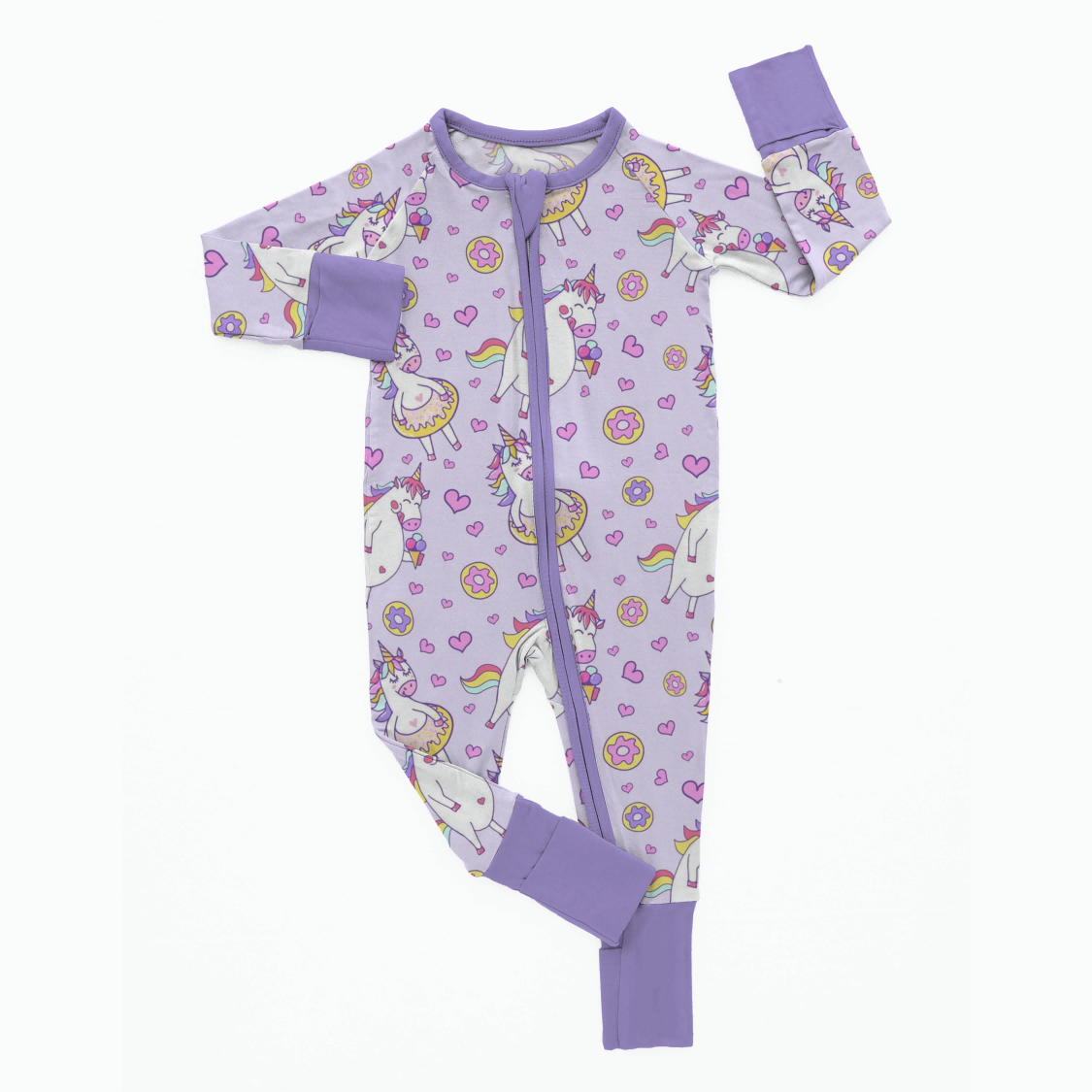 Bamboo Baby Romper Ultra Soft Patchwork With Zipper Baby Clothes Neutral Baby Spring Autumn Newborn Pajamas Suits