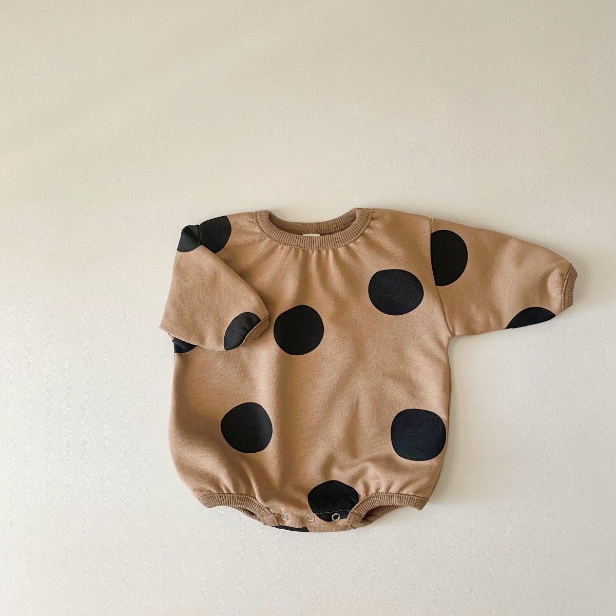 Baby Romper Clothes Newborns Bodysuit Long Sleeve Polka Dots Sweatshirt Romper Autumn Baby Boy Romper