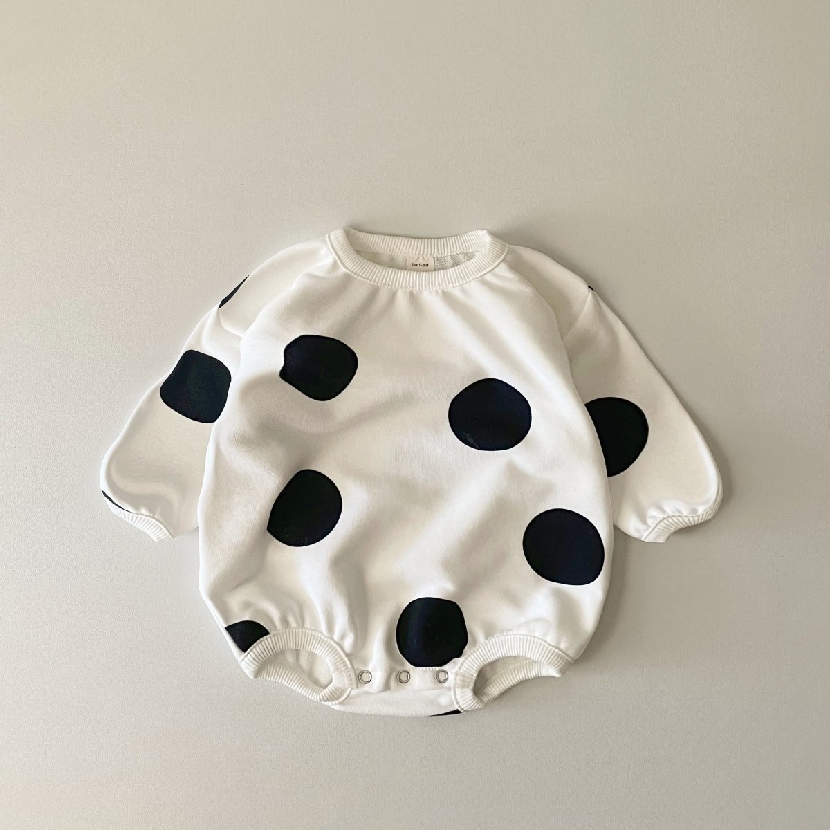Baby Romper Clothes Newborns Bodysuit Long Sleeve Polka Dots Sweatshirt Romper Autumn Baby Boy Romper