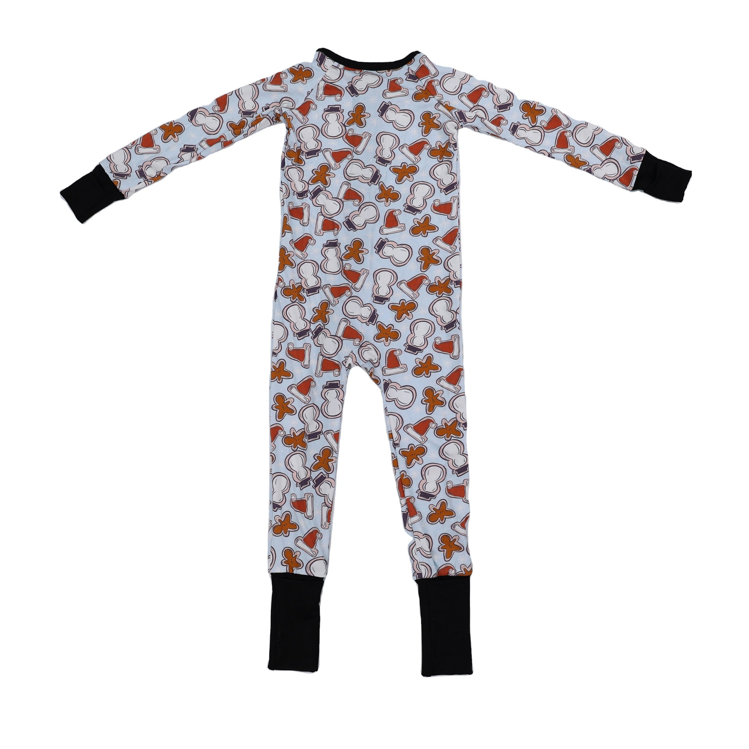 Qingli OEM Hot selling Baby Clothing Soft Lovely Digital Print High Quality Bamboo Viscose Zipper Baby Rompers