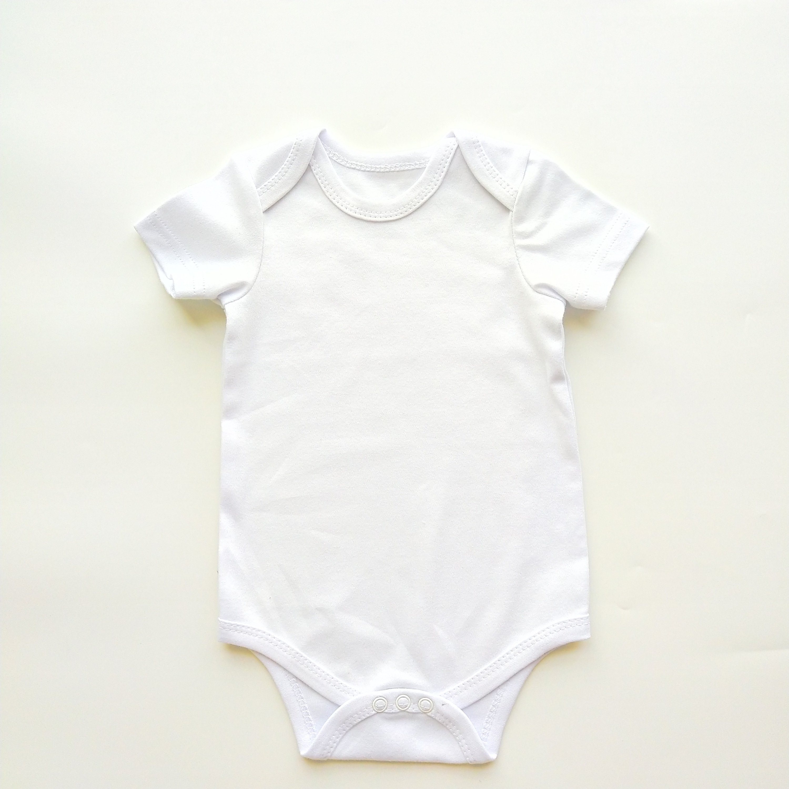 Blank Baby Onesie Babies Clothing Boy Rompers Polo Neck White Blue 6-9M Neutral Unisex New Born Baby Clothes