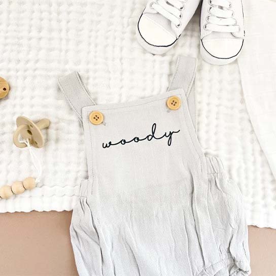Customized Baby Clothing Set Personalized Sublimation Baby Rompers For Newborns