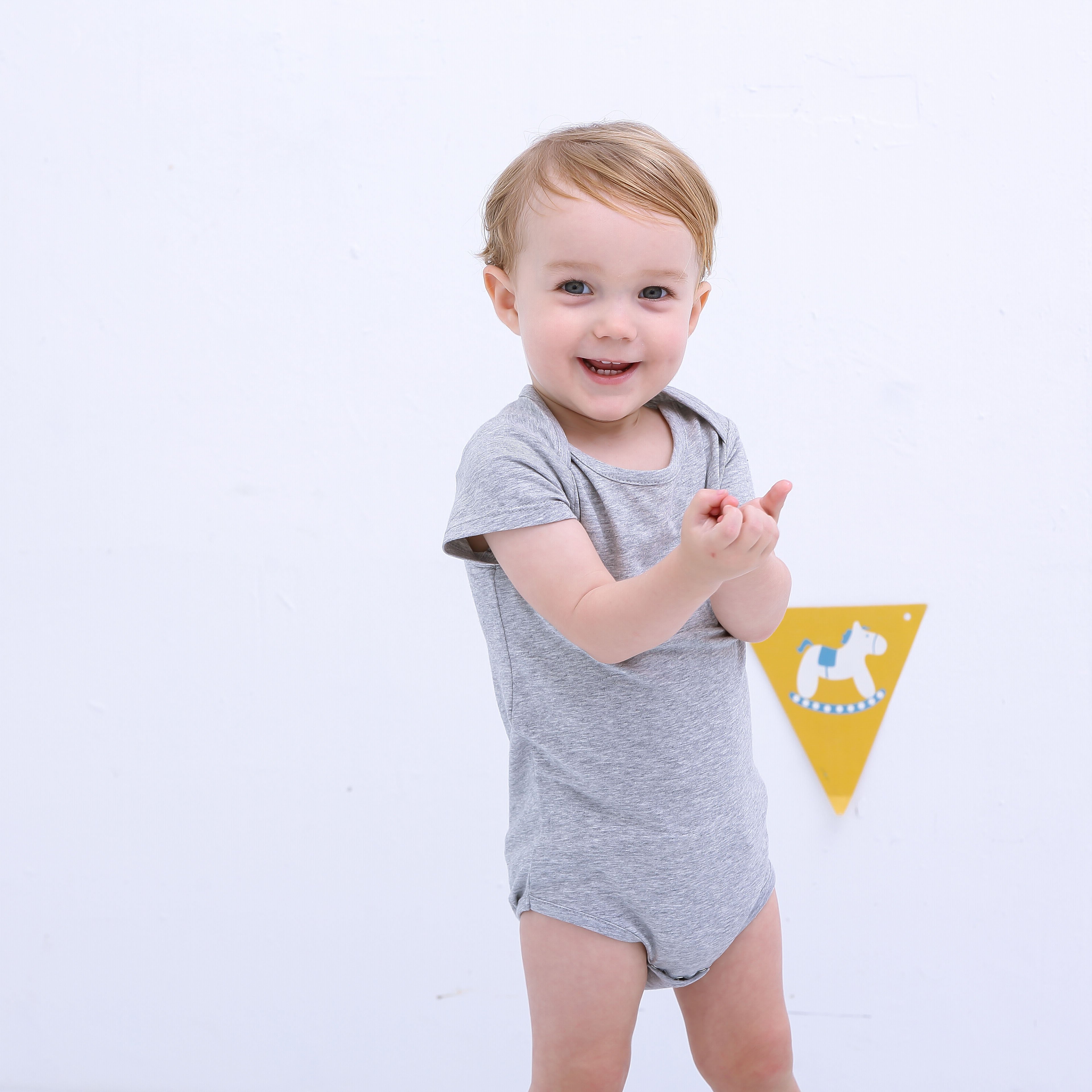 Boutique toddler clothing summer snap crotch bodysuit short sleeves 3 pieces set baby boy clothes