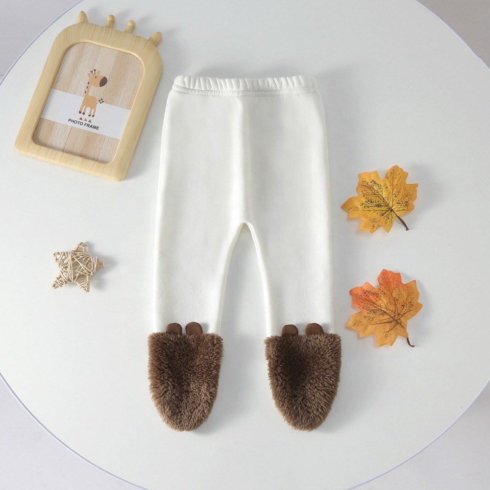 Ins baby autumn and winter clothes velvet cute infant hooded bear jumpsuit warm baby long sleeve romper
