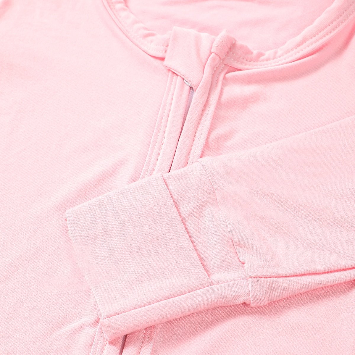 high quality one piece double zipper bamboo baby clothes sleep kids clothes 95 bamboo toddler pajamas baby rompers