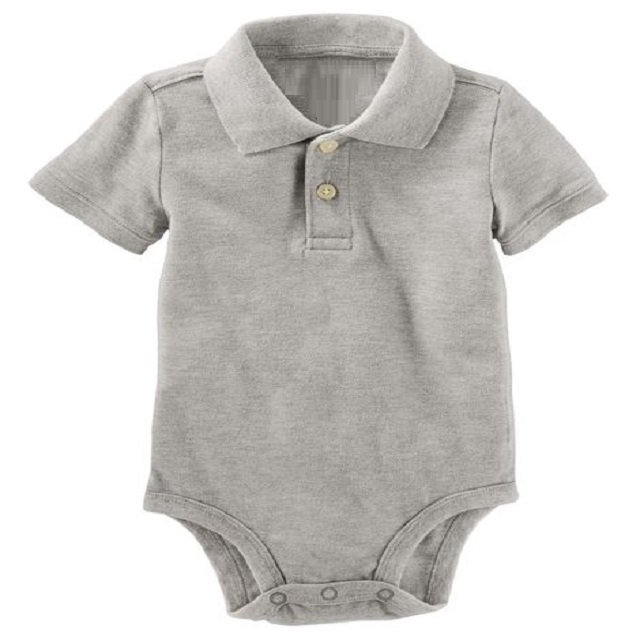Affordable Price Custom Onesie Baby Jumpsuit Short Polo Shirt Baby Boys Cotton Infant Newborn Clothes Romper 0-12 Months Durable
