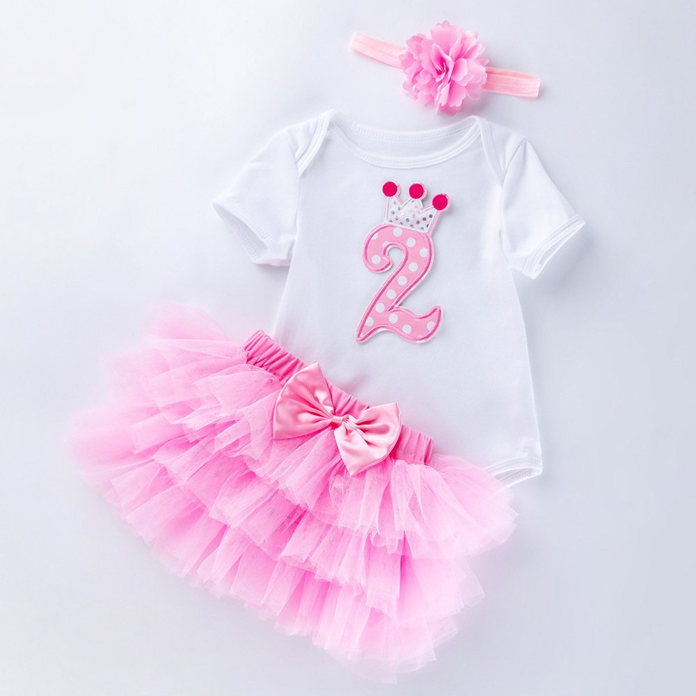 Girls Christmas Cotton Frocks Garment Child Apparel Children Wear Kids Clothes Sets Newborn Baby Clothes Infant Baby Rompers