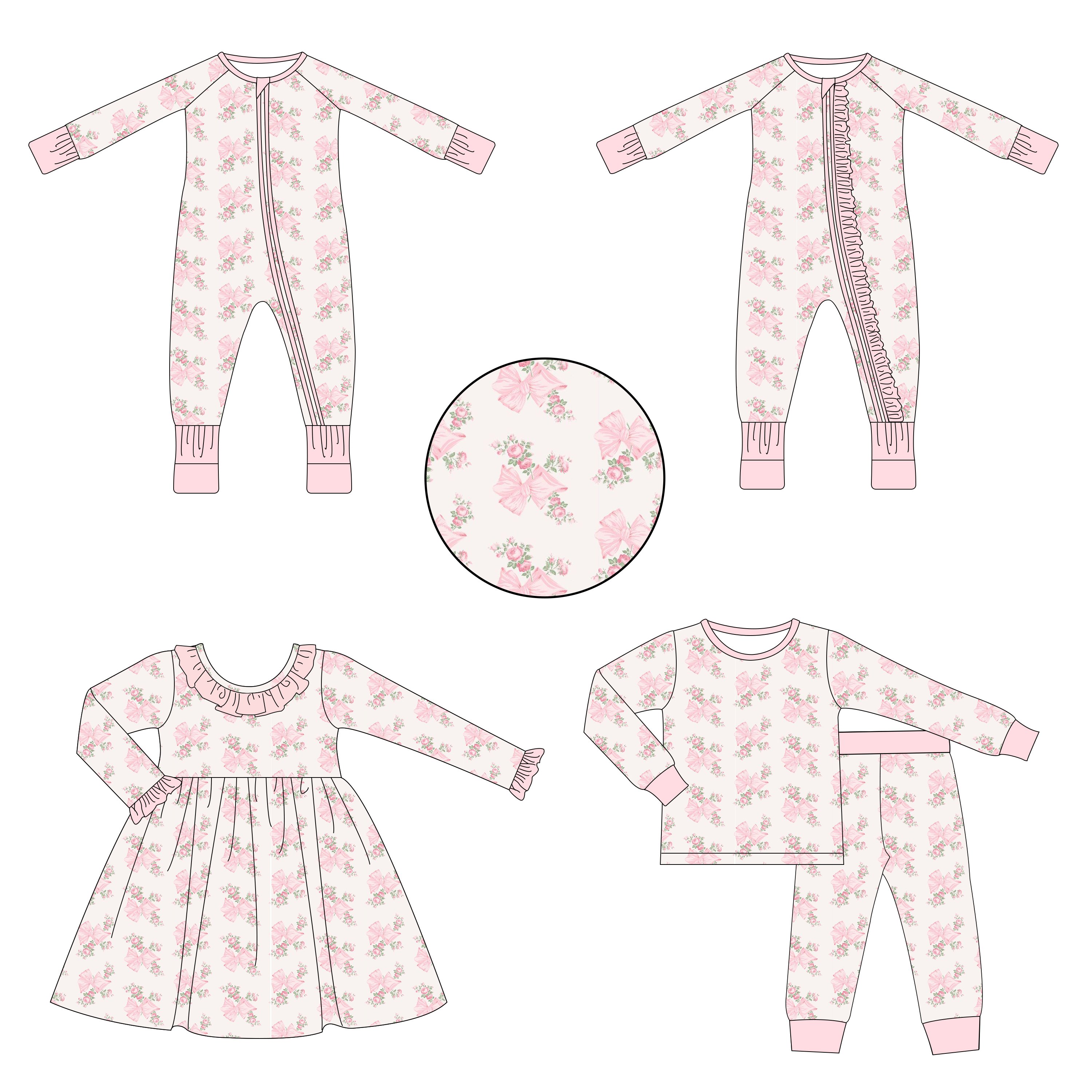 Custom Bamboo Baby Romper bamboo Jumpsuit Pjs Toddler Kid Children Clothes Zippy Romper Toddler Pajamas