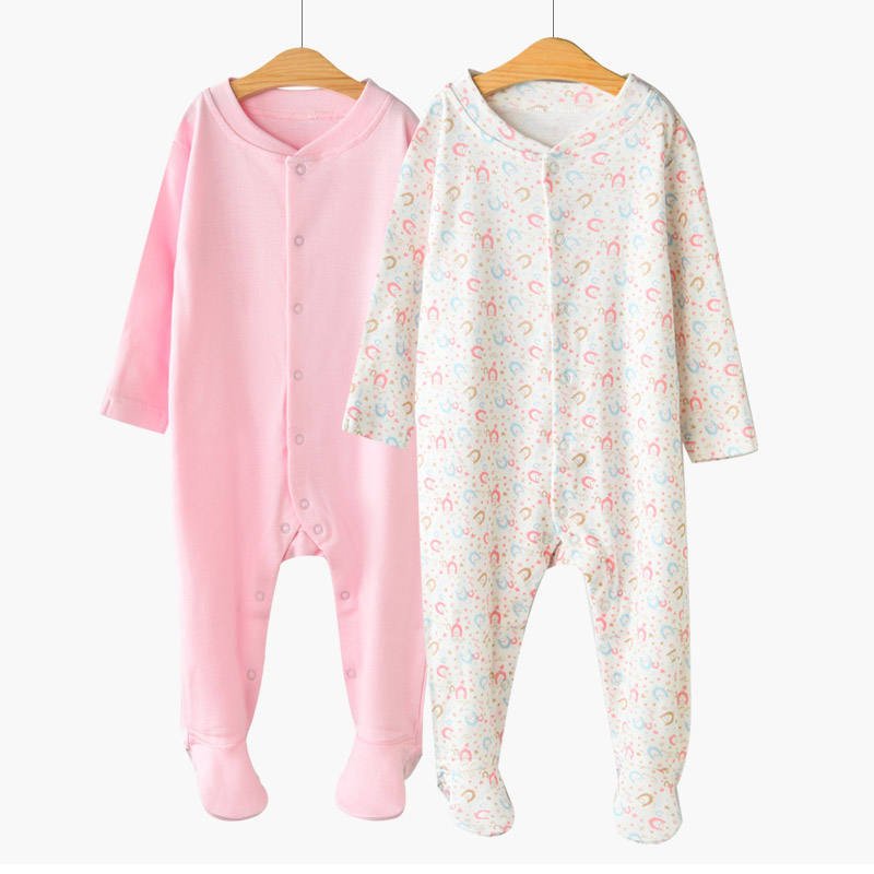 OEM ODM factory price comfortable bodysuit wholesale white newborn cotton baby romper