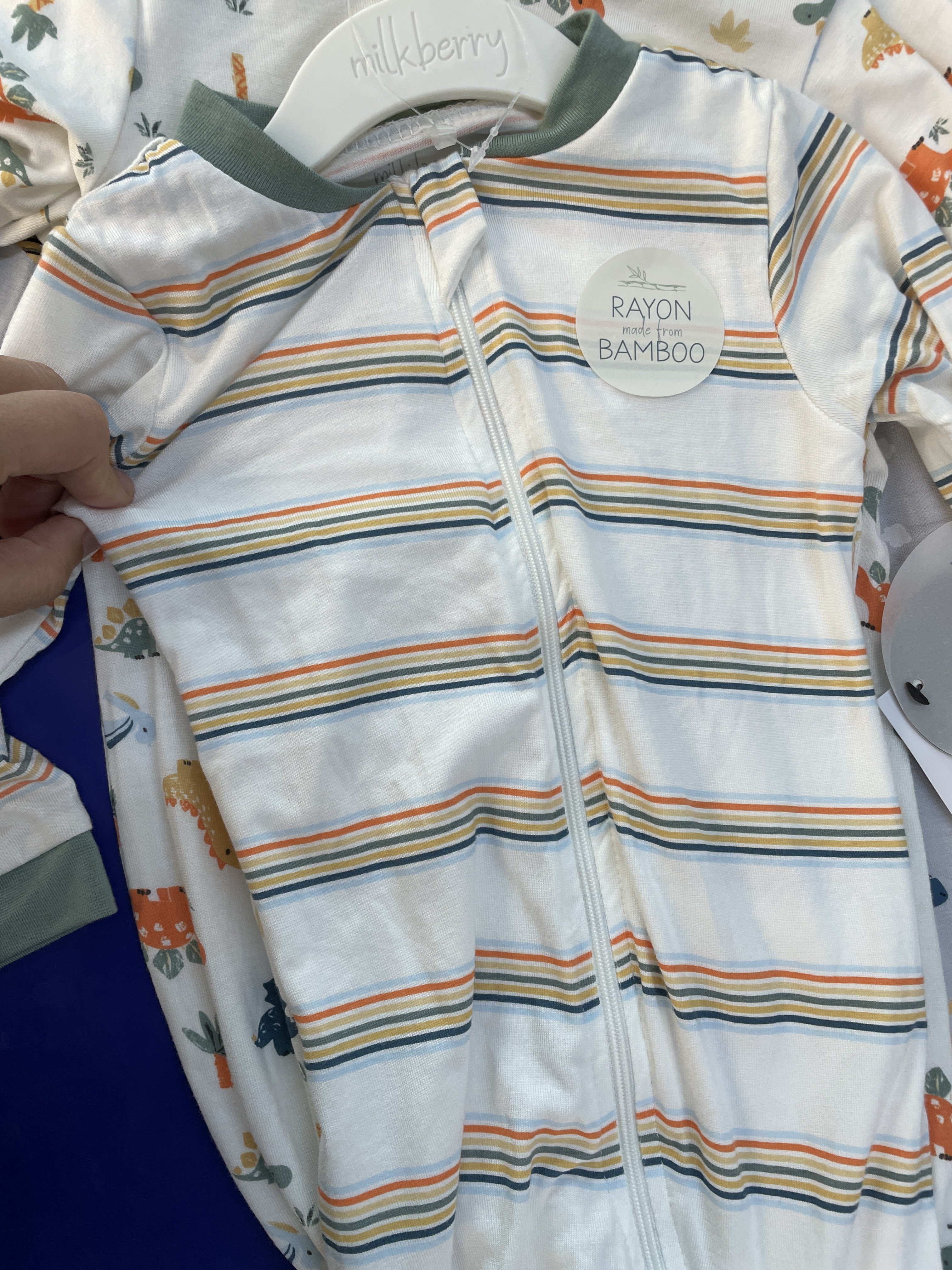 2pieces per set bamboo cotton wholesale Baby zipper style long-sleeved foot onesie 0~1Year new born baby gift clothe set
