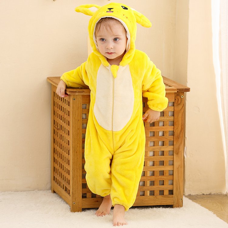 MICHLEY Hot Sale OEM 2024 New Kids Jumpsuits Infant Girls Boys Cosplay Clothes Winter Animal Newborn Baby Rompers