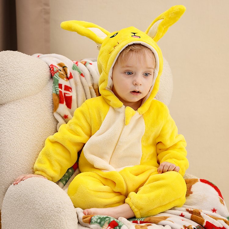 MICHLEY Hot Sale OEM 2024 New Kids Jumpsuits Infant Girls Boys Cosplay Clothes Winter Animal Newborn Baby Rompers