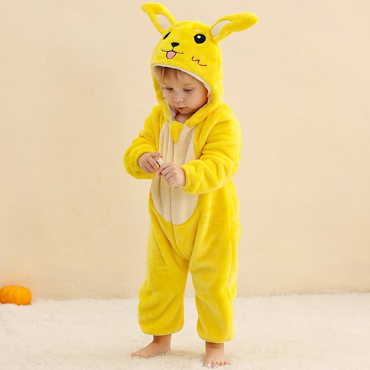 MICHLEY Hot Sale OEM 2024 New Kids Jumpsuits Infant Girls Boys Cosplay Clothes Winter Animal Newborn Baby Rompers