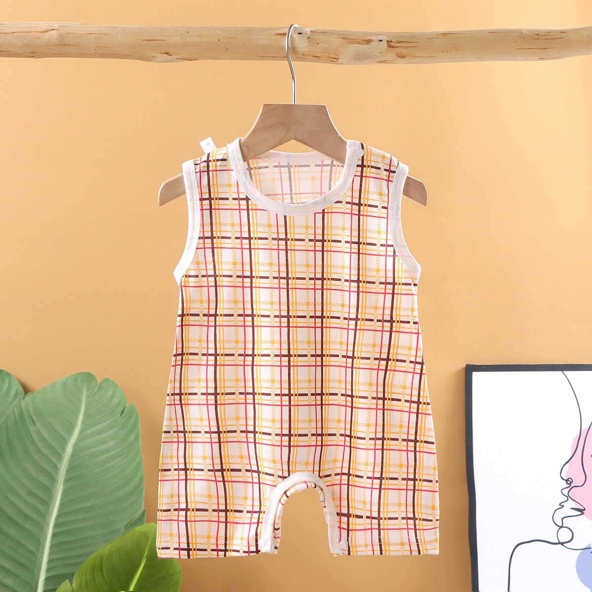 Purorigin Free sample baby rompers 100% cotton newborn baby clothes baby romper