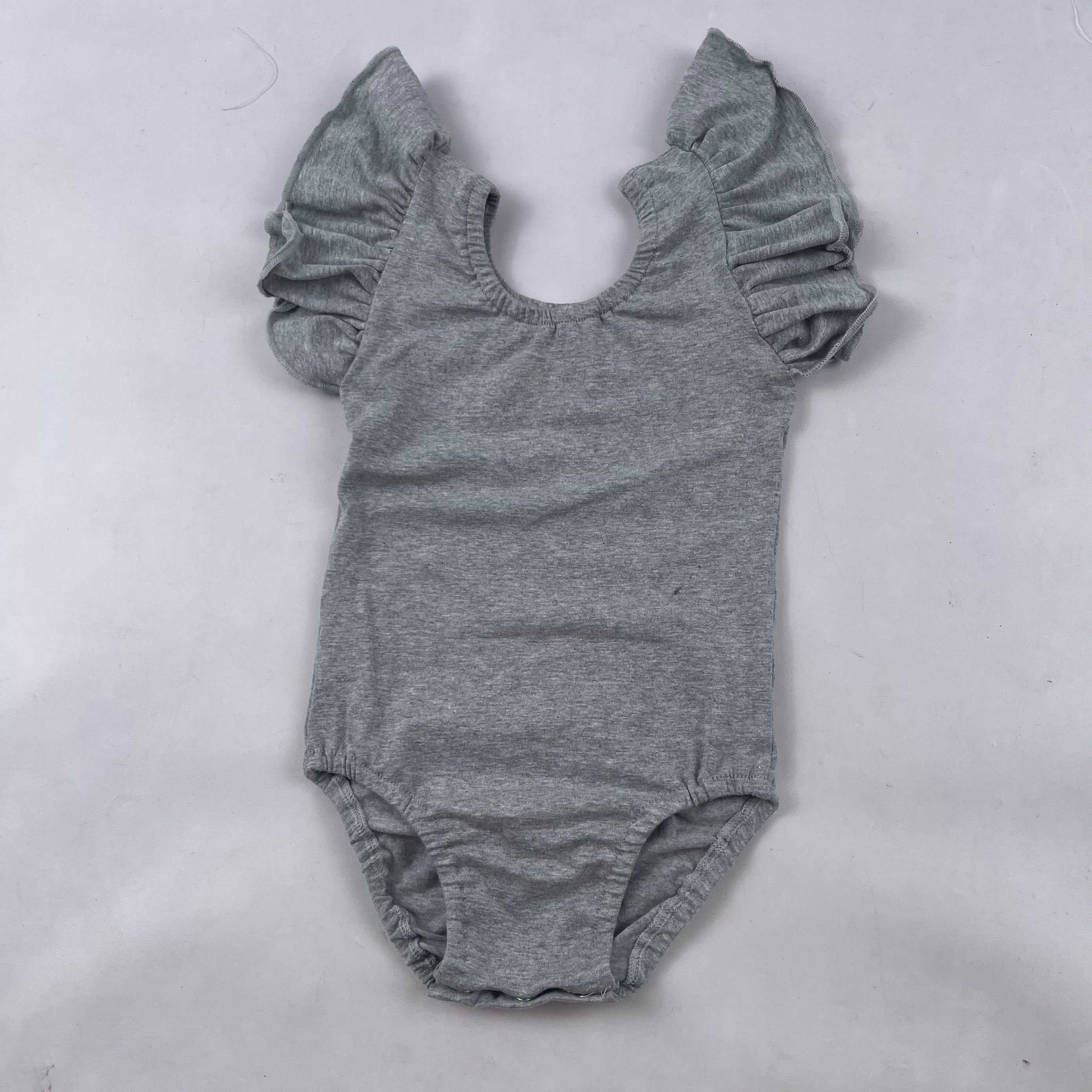 Wholesale Multi Color Ruffle Sleeve Baby Girls Ballet Leotards Infant & Toddlers Cotton Flutter Baby Leotards Romper