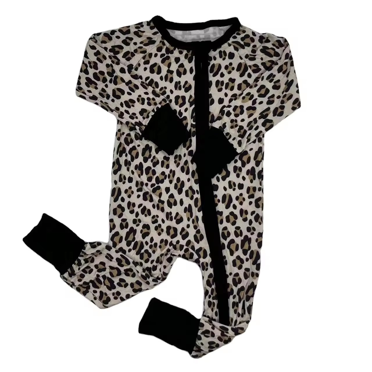 Kids Winter Clothes Western Clothing long Sleeve Romper Jumpsuit Infant Baby Clothes Sleeper