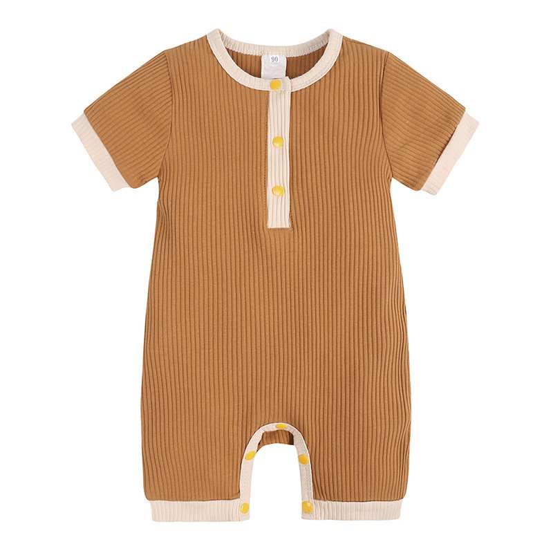 original newborn High Quality Baby 100% cotton overall romper Summer new children's short sleeve cloth Baby dresses cartoon jumpsuit bodysuit designed baby custom