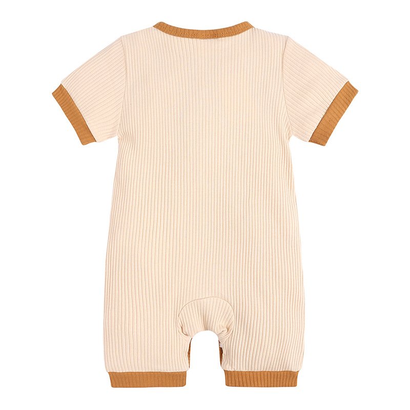 original newborn High Quality Baby 100% cotton overall romper Summer new children's short sleeve cloth Baby dresses cartoon jumpsuit bodysuit designed baby custom