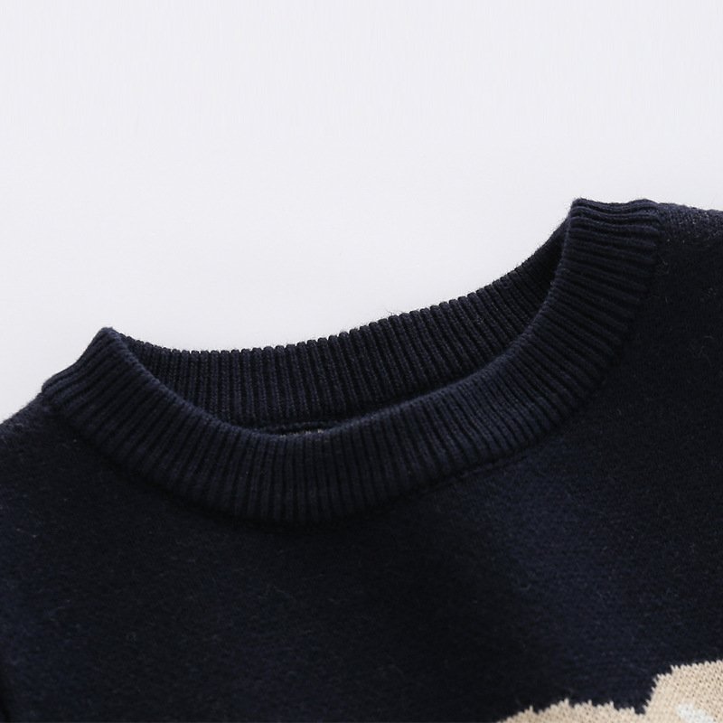 New Born Organic Cotton Winter Autumn Baby Bear Knitted jumpsuit Animal Long Sleeves Sweater Baby Rompers