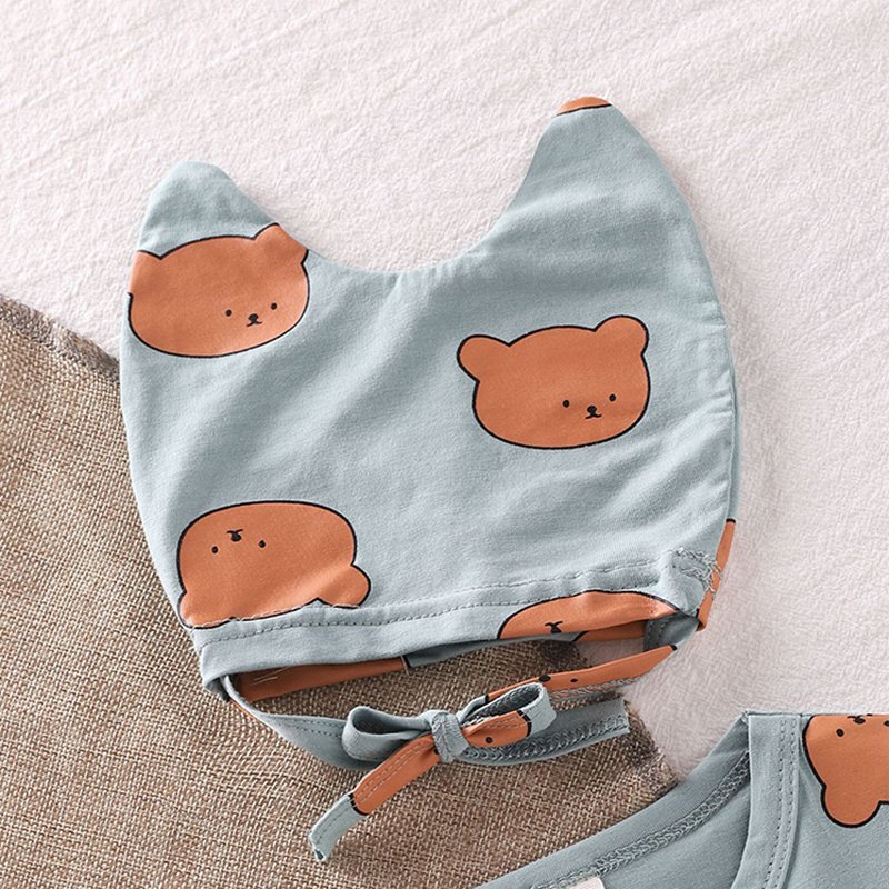 Custom Print Newborn Baby Clothes Short Plain Soft And Breathable Baby Romper Jumpsuits Organic Cotton Summer Baby Bodysuits