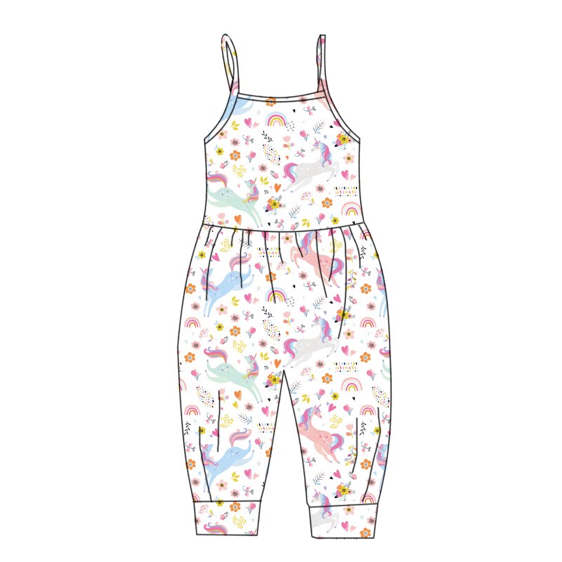 QINGLI Custom Cartoon Pattern girl baby onesie sets Boutique Children's baby girl romper with legging halloween baby romper