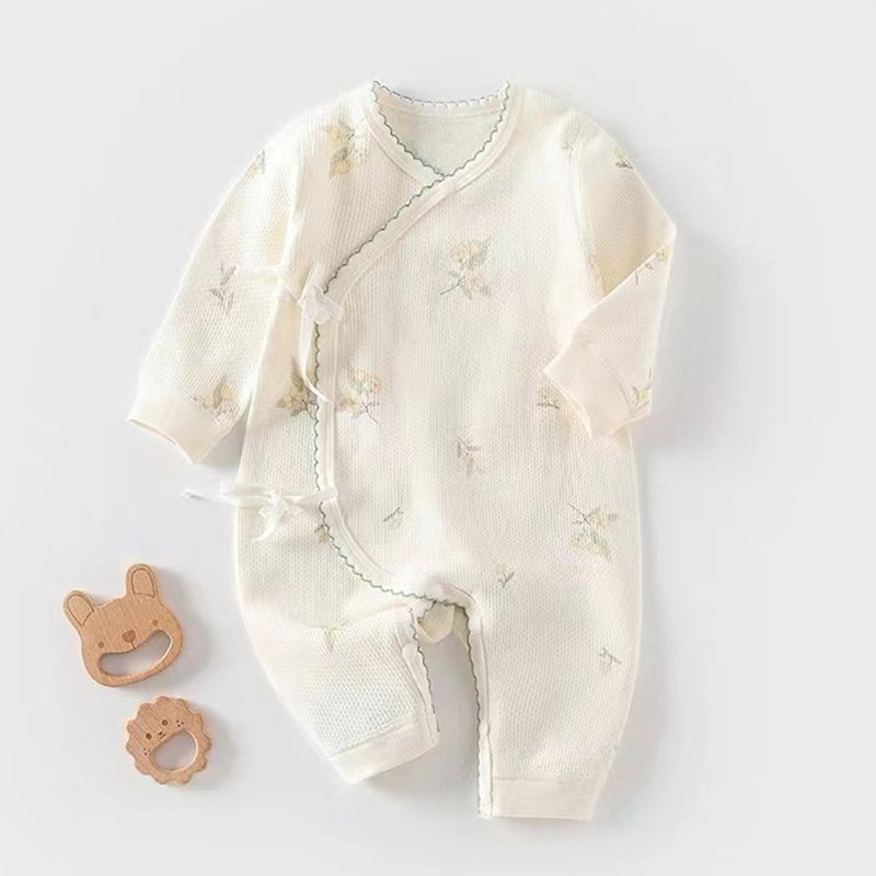Baby Onesie 100% Organic Cotton Long Sleeve Baby Romper