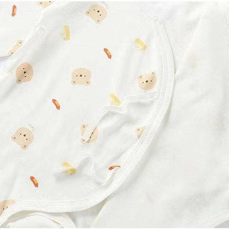Baby Onesie 100% Organic Cotton Long Sleeve Baby Romper