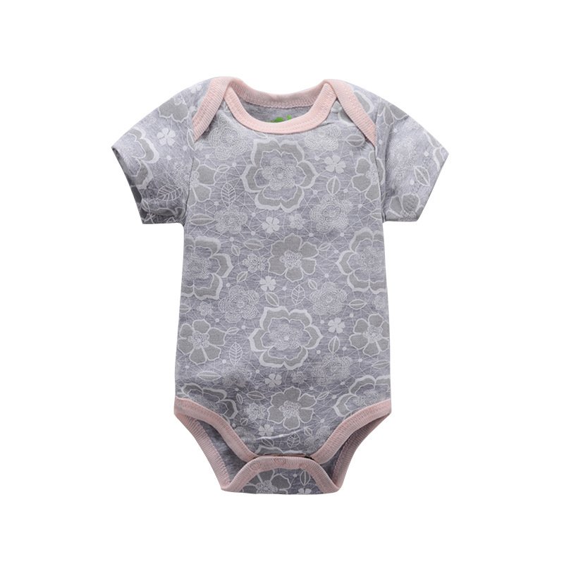 Baby clothing summer newborn cotton bag fart clothing 0-1 years old children's one-piece suit manufacturers wholesale