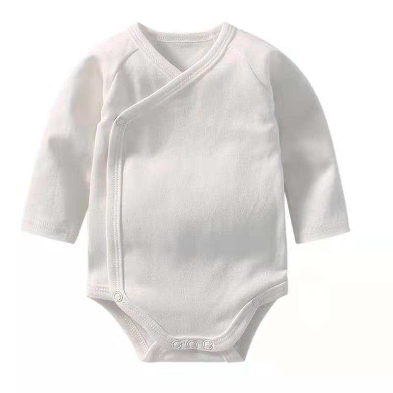 OEM service 100% cotton newborn baby clothes long full sleeve baby rompers baby clothing