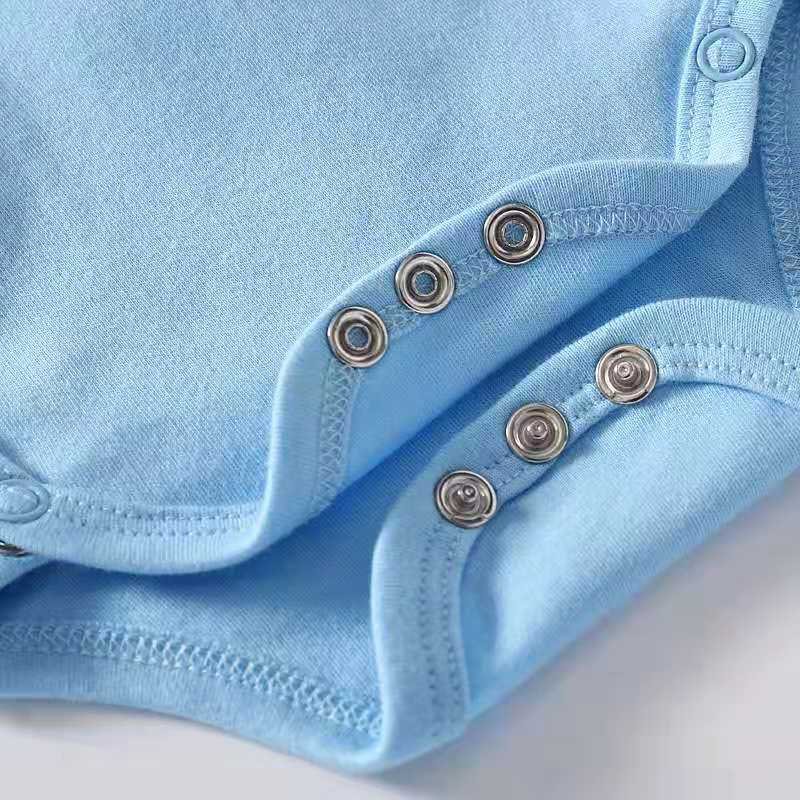 OEM service 100% cotton newborn baby clothes long full sleeve baby rompers baby clothing