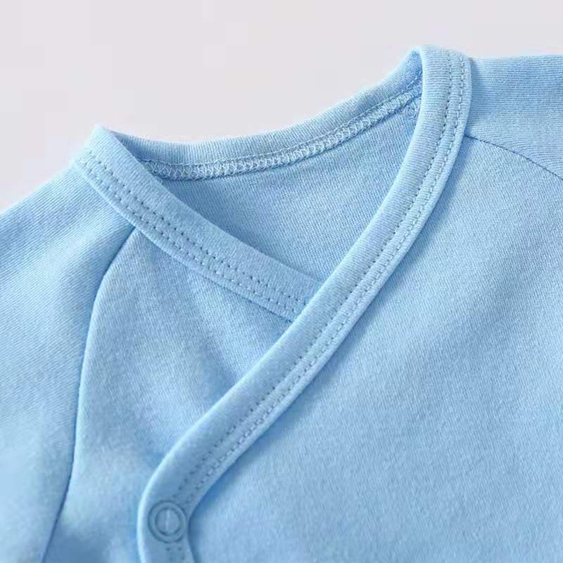 OEM service 100% cotton newborn baby clothes long full sleeve baby rompers baby clothing