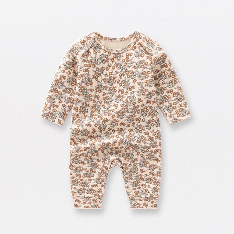 2024 New born custom organic viscose baby infant rompers 0-3 months cotton newborn clothing boy clothes kids baby pajamas