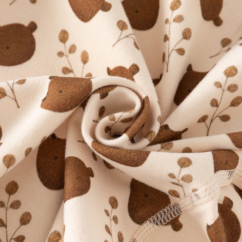 2024 New born custom organic viscose baby infant rompers 0-3 months cotton newborn clothing boy clothes kids baby pajamas