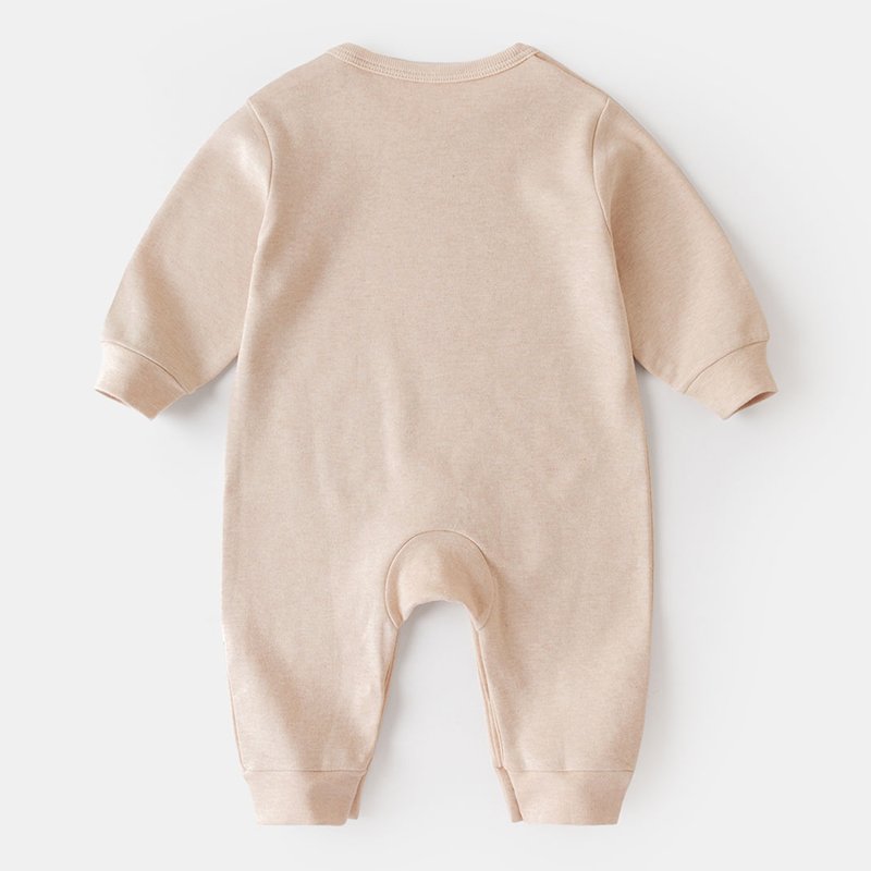 New Custom Letter Print Baby Onesie Autumn Baby Clothes Newborn Pure Cotton Pajamas Comfy Baby Romper